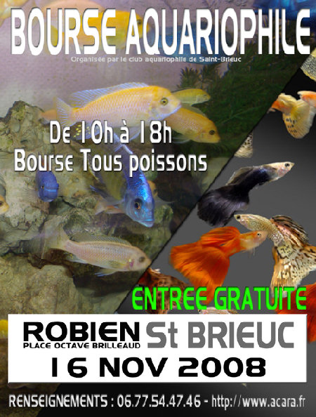 Bourse aquariophilie